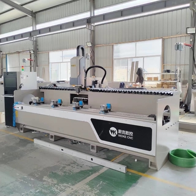 Αλουμινίου CNC κέντρο επεξεργασίας Πώς CNC τρυπεία φρέναρισμα μηχανή εργάζονται σε υλικό κράματος