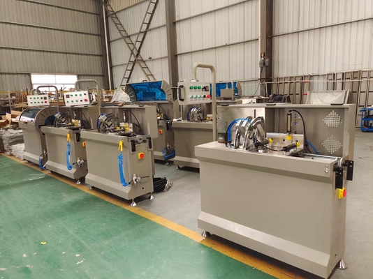 Πλήρως αυτόματο πριόνι κοπής γωνίας 500 mm Blade Aluminum Window Making Machine