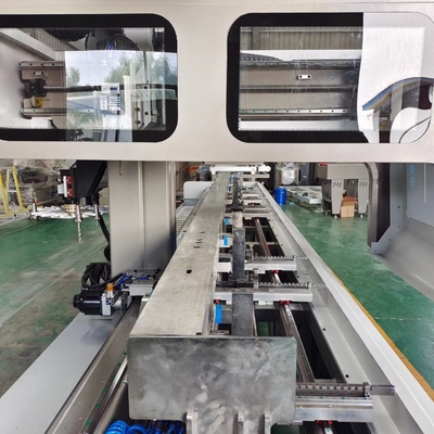 CNC κραμάτων τεσσάρων άξονα αυτόματο επεξεργαμένος στη μηχανή κέντρο για την παραγωγή του τοίχου κουρτινών σπιτιών δωματίων