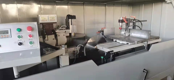 Κέντρο επεξεργασίας προφίλ αλουμινίου 175mm Αλουμινίου Windows Machine 90 βαθμούς