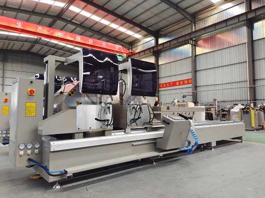600 Saw Blade CNC Double Head Mitre Cutting Off Machine για το αλουμίνιο και το PVC