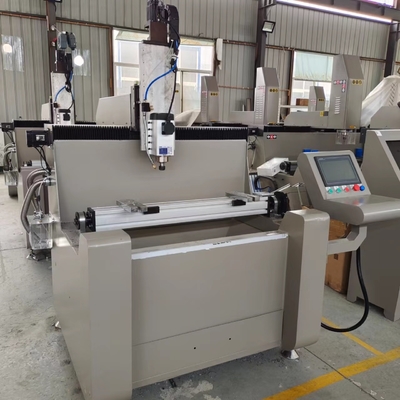 800mm Μοναδικό κεφάλι CNC Router Machine για Αλουμίνιο και UPVC τρύπα τρύπα