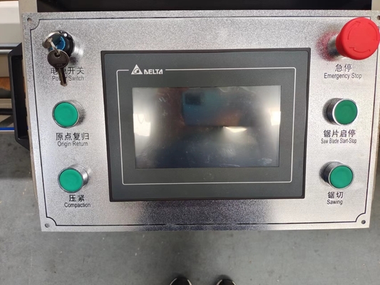 CE 90 βαθμών Αλουμινίου Mitre Saw Cnc Double Head Cutting Saw