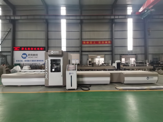 Μεγάλο Κέντρο Κοπής Αλουμινίου PVC CNC για 45 και 90 γωνία κοπής με αυτόματη φόρτωση και εκφόρτωση