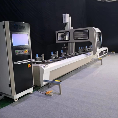6500mm 4 άξονες κέντρο επεξεργασίας CNC μηχανές CNC για επεξεργασία προφίλ τοίχου κουρτίνας αλουμινίου