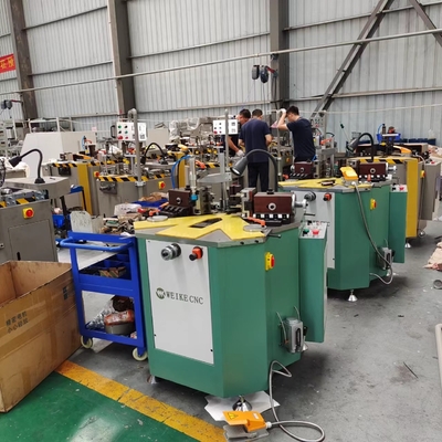 160mm 140mm Αλουμινίου γωνία Crimping Machine Για Sash Awning παράθυρο πλαίσιο