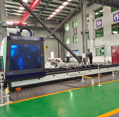 6500mm Τύπος Gantry κατακόρυφο 5-άξονα CNC κέντρο επεξεργασίας για την βιομηχανική επεξεργασία αλουμινίου, χαλκού, Pvc