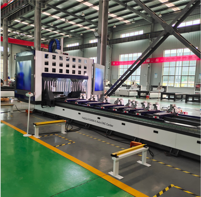 Υψηλής ακρίβειας κέντρο εργασίας CNC 5 άξων για βιομηχανικό προφίλ αλουμινίου