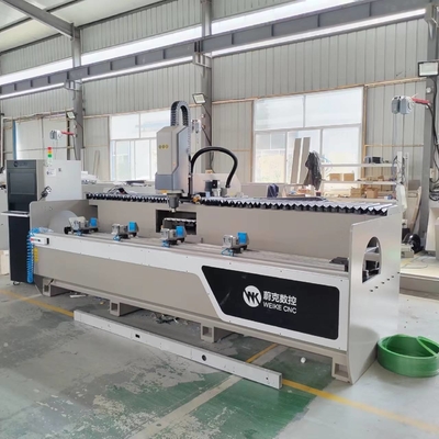 Αλουμινίου CNC τρυπάνι για το παράθυρο πόρτα 3200mm 3000mm 3 άξονα CNC κέντρο επεξεργασίας με 6 αλλαγή εργαλείων