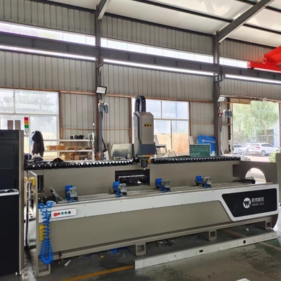 3200mm 3000mm Aluminium UPVC Vertical Spindle CNC Machining Centre μηχανή κατασκευής τοίχων