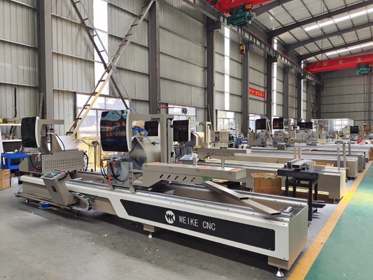 500mm Cnc Double Head Mitre Saw Machine Αλουμινίου Πλατεία Πύλη Πλατεία Κόψιμο