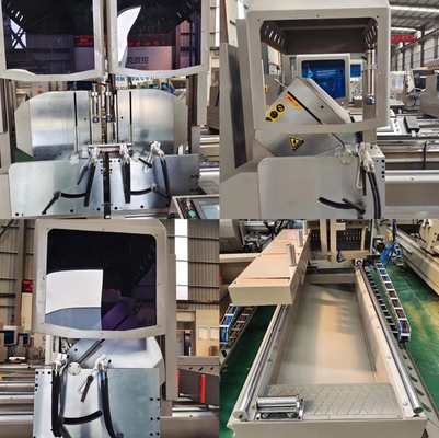 500mm Cnc Double Head Mitre Saw Machine Αλουμινίου Πλατεία Πύλη Πλατεία Κόψιμο
