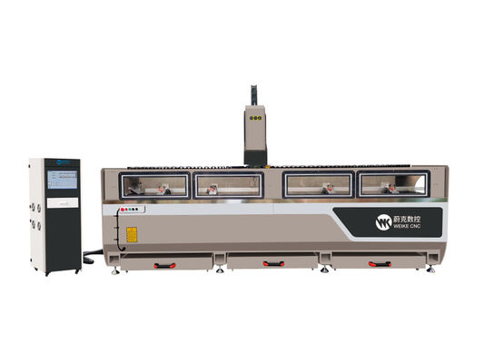 Αλουμινένιο προφίλ CNC τρυπαντική μηχανή 3Axis CNC κέντρο επεξεργασίας