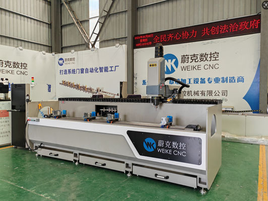 Αλουμινένιο προφίλ CNC τρυπαντική μηχανή 3Axis CNC κέντρο επεξεργασίας