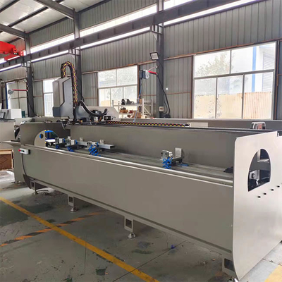 Μηχανή διπλής κεφαλής CNC για τρύπηση και άλεση προφίλ αλουμινίου